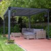 10'x10' (3x3m) Palram Canopia Milano 3000 Garden Gazebo