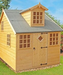 6' x 8' Shire Cottage Kids Wooden Playhouse (1.79m x 2.39m)