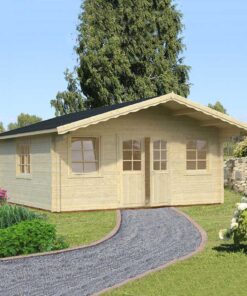 Palmako Helena 5.4m x 5.4m Log Cabin Garden Building (70mm)