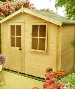 Shire Avesbury 2.1m x 2.1m Log Cabin Summer House (19mm)