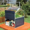 4' x 4' Palram Canopia Plant Inn Raised Bed Small Mini Greenhouse (1.18m x 1.18m)