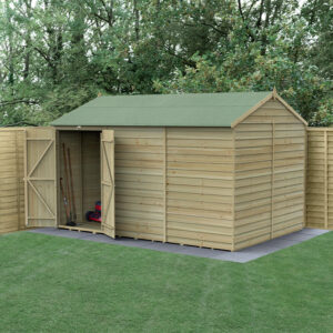 12' x 8' Forest 4Life Large apex roof shed with secure padlock