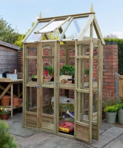 3' x 4' Forest Victorian Walkaround Greenhouse With Auto Vent (0.9 x 1.2m)