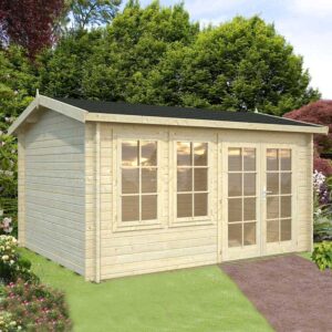 Palmako Iris 4.2m x 3.3m Garden building used as a home office