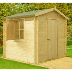 top shire shed Insulated shed with uPVC windows and doors