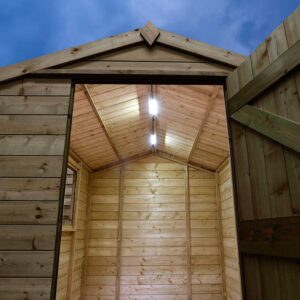 large built shed with installation service included