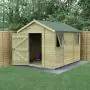 10' x 8' Forest Timberdale 25yr Guarantee Tongue & Groove Pressure Treated Apex Shed