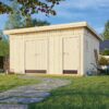 15' x 11' Palmako Kalle (88mm) Premium Multi-room Shed (4.5m x 3.3m)