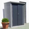 4'5 x 3'2 Trimetals Guardian D43 Metal Storage Shed (1.36m x 0.98m)