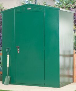 5'2 x 3'7 Asgard Flexistore 1511 Apex Metal Shed (1.58m x 1.1m)