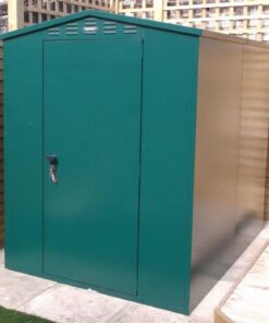 5'2 x 7'4 Asgard Flexistore 1522 Apex Metal Shed (1.58m x 2.24m)