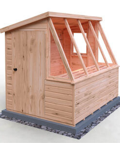 6' x 8' Shire Iceni Pent Potting Shed (1.83m x 2.5m)