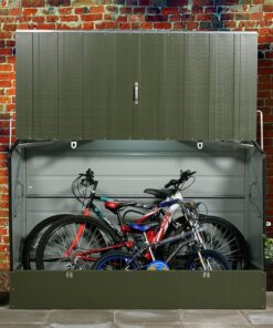 6x3 Trimetals Green 'Protect.a.Cycle' Secure Garden Storage