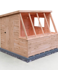 8' x 8' Shire Iceni Pent Potting Shed (2.5m x 2.5m)