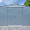 10' x 14' Asgard Garrison Police Preferred Metal Bike Workshop Shed (3.11m x 4.57m)