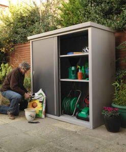 5'8 x 3'2 Trimetals Guardian D63 Metal Storage Shed (1.76m x 0.98m)
