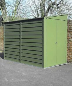 8'8 x 5'3 Trimetals Titan 950 Pent Metal Shed (2.63m x 1.54m)