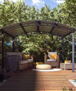 12' x 14' Palram Canopia Tucson 4300 Garden Gazebo (3.6m x 4.2m)