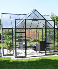 12'x10' Palram Canopia Victory Orangery Large Walk In Polycarbonate Greenhouse (3.6x3m)