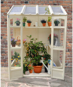 5'x2' Forest Victorian Tall Wall Greenhouse (1.5x0.6m)