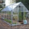 6' x 12' Palram Canopia Hybrid Large Silver Polycarbonate Greenhouse (1.85m x 3.70m)