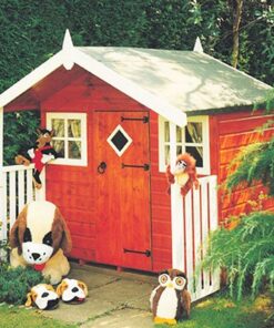 6' x 4' Shire Hobby Kids Wooden Playhouse (1.79m x 1.79m)