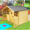 6' x 5'6 Shire Cubby Childrens/ Kids Wooden Garden Playhouse