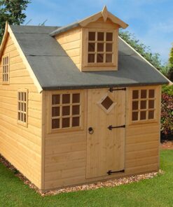 6' x 8' Shire Cottage Kids Wooden Playhouse (1.79m x 2.39m)