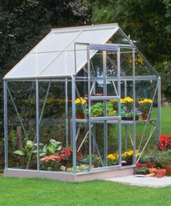 6'4 x 4'4 Halls Popular 64 Small Greenhouse (1.93 x 1.31m)