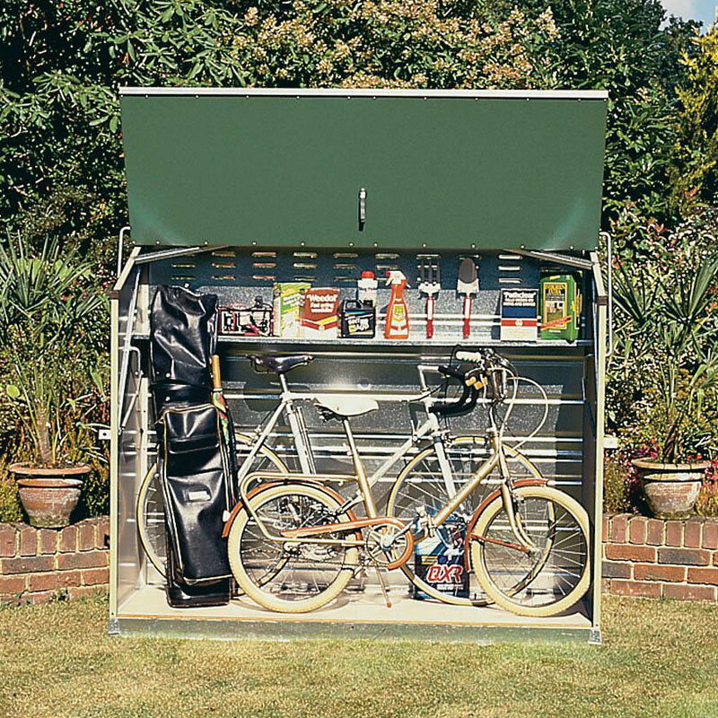 6'5 x 2'3 (1.96x0.68m) Trimetals Senator Metal Garden Storage Unit