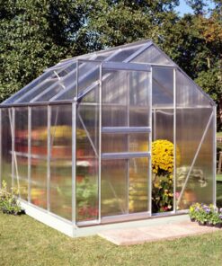 6'x8' Halls Aluminium Frame Polycarbonate Greenhouse (1.92x2.56m)