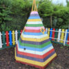 7 x 6 Shire Wigwam Childrens/ Kids Wooden Garden Playhouse