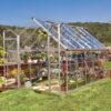 8' x 12' Palram Canopia Octave Silver Greenhouse (3.67m x 2.44m)