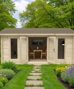 Forest Rushock 5m x 4m Log Cabin (45mm)
