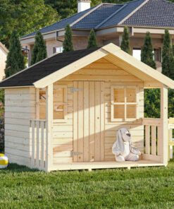 Palmako Felix 1.8m x 1.2m Childrens/Kids Cabin Luxury Outdoor Playhouse (16mm)