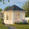 Palmako Veronica 3.4m x 3.4m Log Cabin (34mm) - 4 Windows