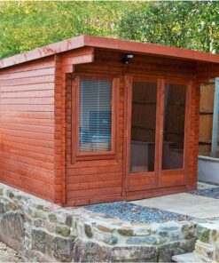 Shire Belgravia 3m x 3m Log Cabin (28mm)